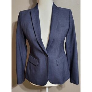 NWT Banana Republic Long and Lean Navy Blazer